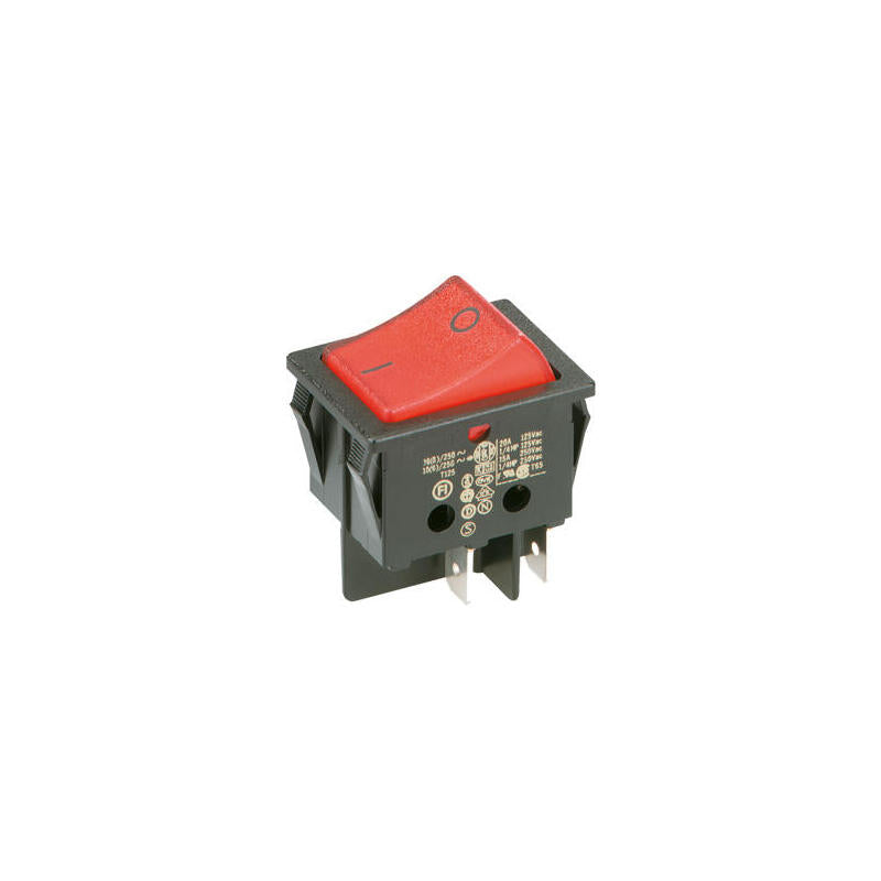 Interruptor Bachmann De 2 Polos, Iluminado
