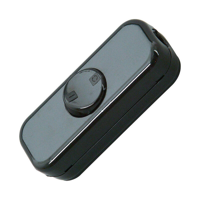 Interruptor Paso Bipolar 10a 250 V~, Negro