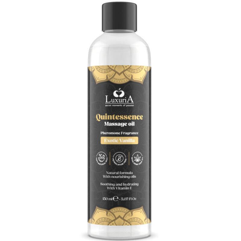Intimateline Luxuria - Aceite De Masajes Vainilla Exótica 150 Ml