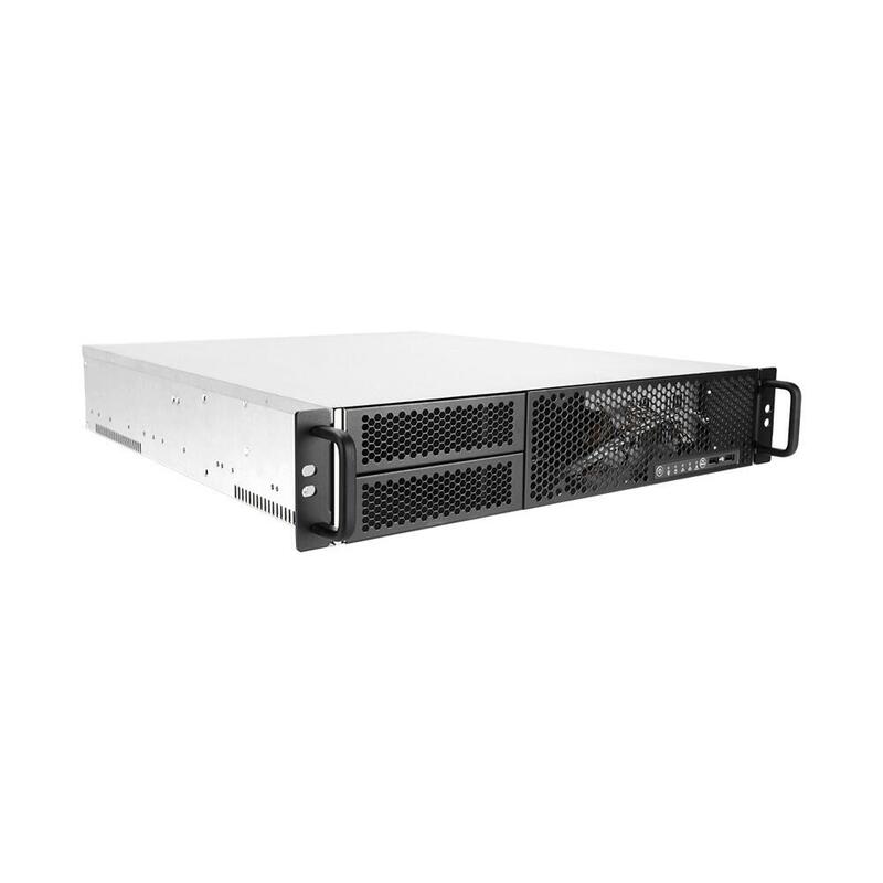 Inwin Gehäuse 2u Server Kurze Tiefe Iw-R200-02n/F8x2