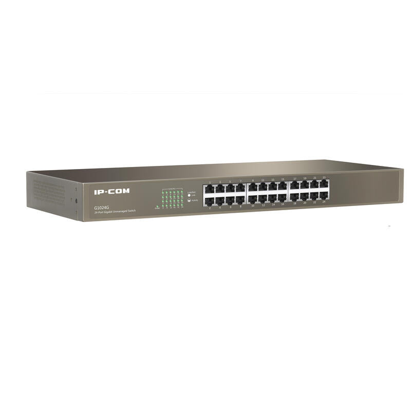Ip Com / Switch Rack Fast Ethernet - 24 Puertos G1024g Ip Com Switch G1024g * 24-Ports Gigabit Unmanaged Switch (G1024g)
