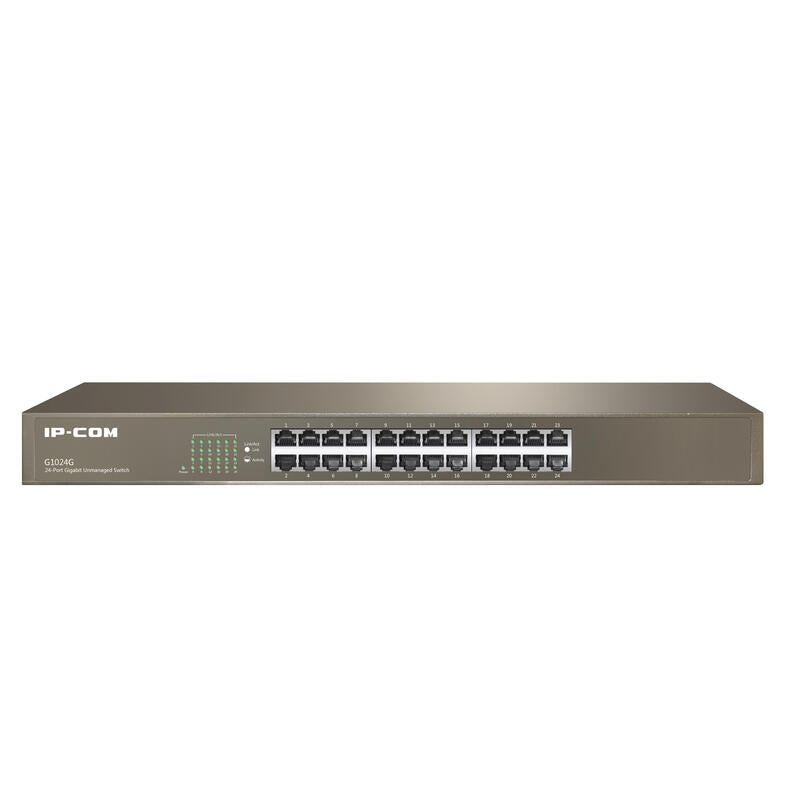 Ip Com / Switch Rack Fast Ethernet - 24 Puertos G1024g Ip Com Switch G1024g * 24-Ports Gigabit Unmanaged Switch (G1024g)