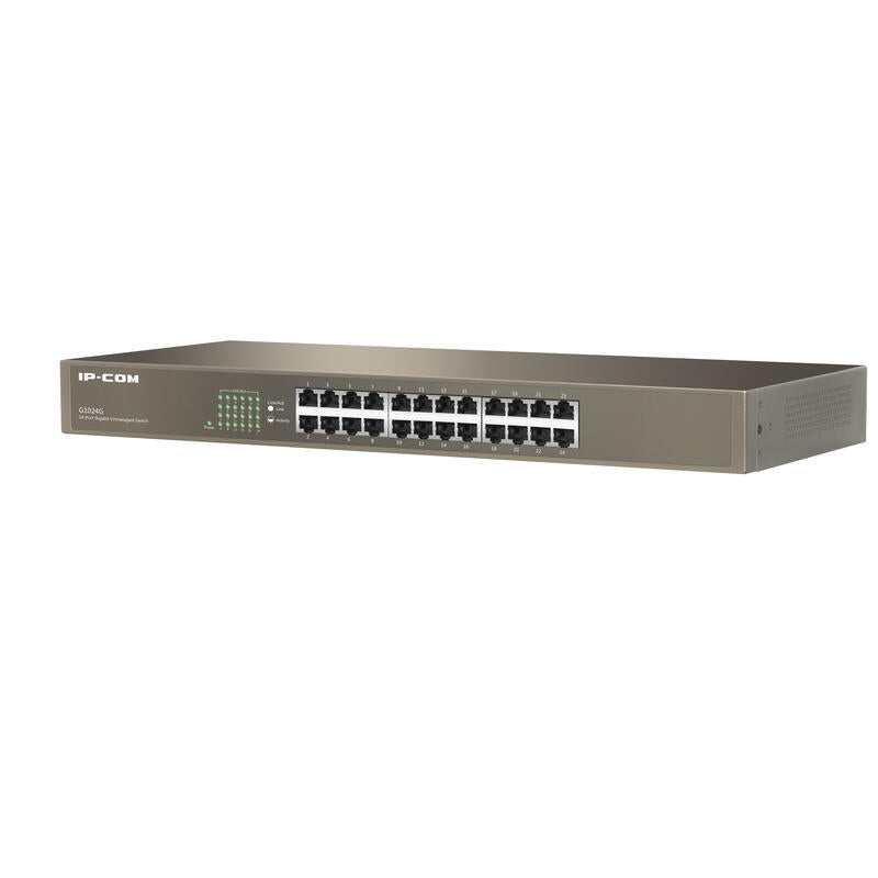 Ip Com / Switch Rack Fast Ethernet - 24 Puertos G1024g Ip Com Switch G1024g * 24-Ports Gigabit Unmanaged Switch (G1024g)