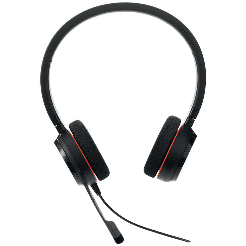 Jabra Auriculares Evolve 20 Cableado Diadema Estéreo Biauricular Supra-Aural Cancelación De Ruido Micrófono Usb Tipo C