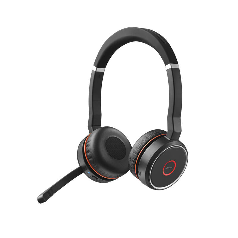 Jabra Evolve 75+ Uc Stereoauricularen Orejabluetoothinalmbricocancelacin De Sonido Activousb