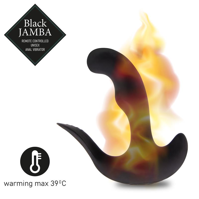 Vibrador Anal Feelztoys - Jamba Negro