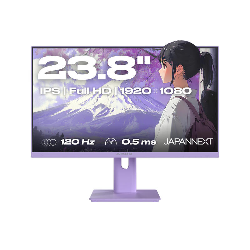 Japannext 60,5cm Jn-I238fhd120f-Hsp-Pp 16:9 Hdmi Lila Fhd