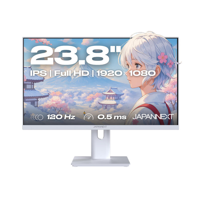 Japannext 60,5cm Jn-I238fhd120f-Hsp-W 16:9 Hdmi Blanco Fhd