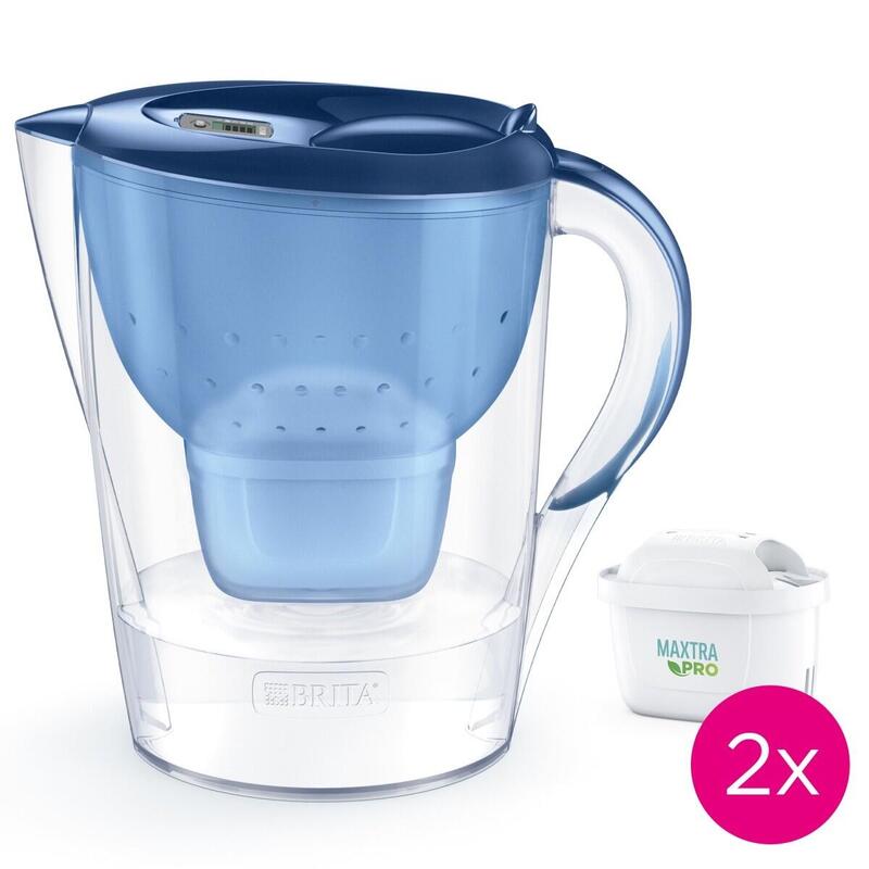 Jarra Con Filtro 3.5l Marella Xl + 2 Wklady Filtrujace Maxtra Pro Pure Performance, Azul