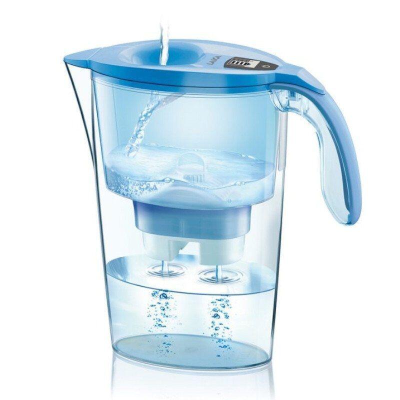 Jarra Filtrante Laica Stream Line Capacidad 2.3l Azul