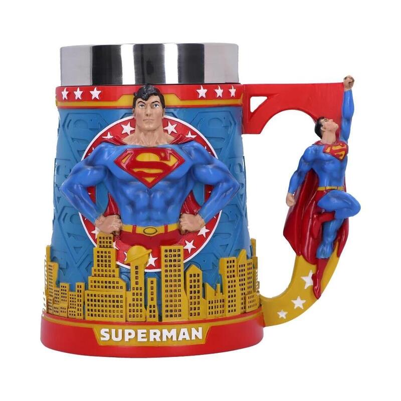 Jarra Hombre De Acero Superman