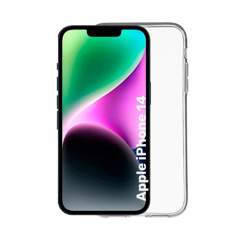 Jc Funda Trasera Silicona Transparente Apple Iphone 14