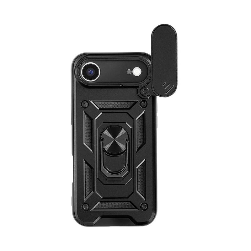 Jc Trasera Con Anillo De Soporte + Protector De Cámara Negro Apple Iphone Air