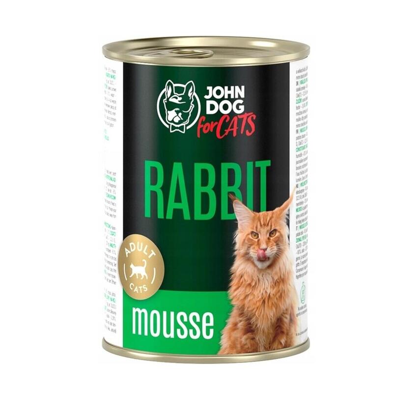 Jd For Cats Dorosly Królik Puszka Karma 400g