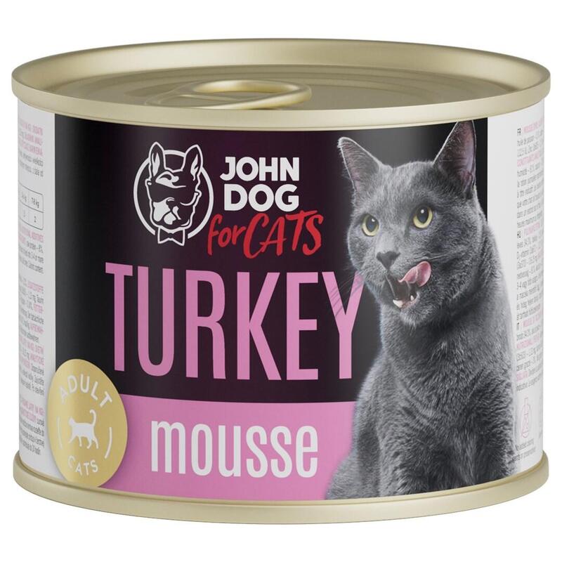 Jd Para Gatos Adultos, Montines De Pavo, Comida Húmeda En Lata De 200 G