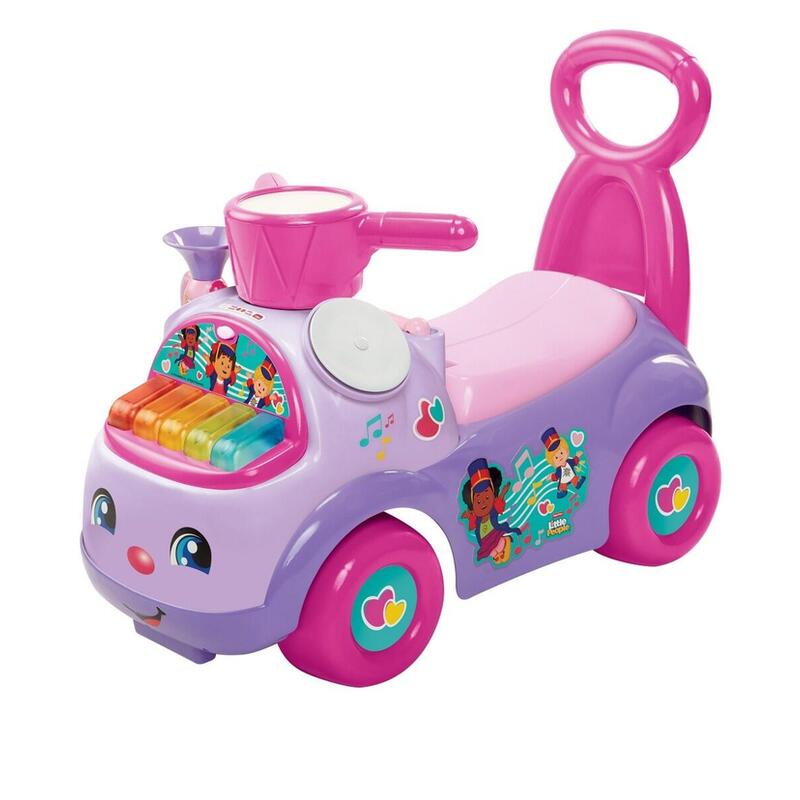 Jezdzik Fisher Price Muzyczna Parada Fioletowy