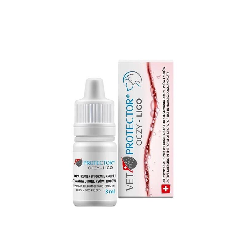 Jm Sante Vet Protector Ligo - Gotas Oftálmicas Para Perros Y Gatos - 3 Ml