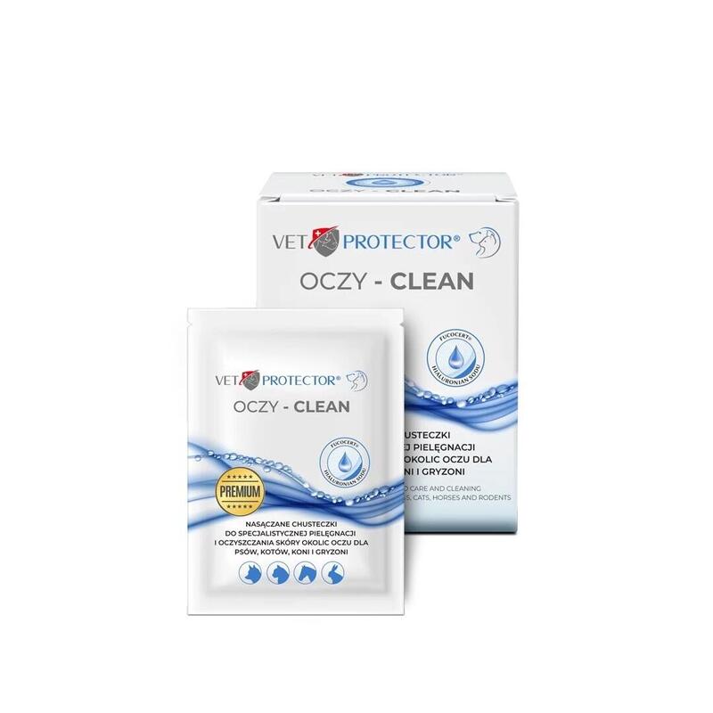 Jm Sante Vet Protector Oczy Clean 20szt