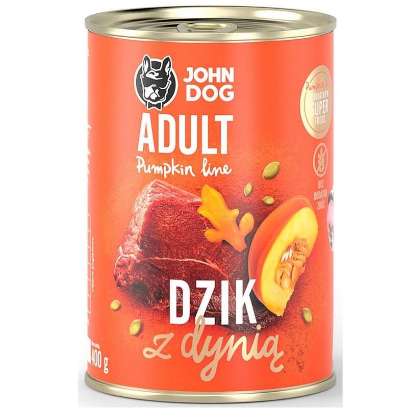 John Dog Calabaza Adulto Jabalí Con Calabaza 400g