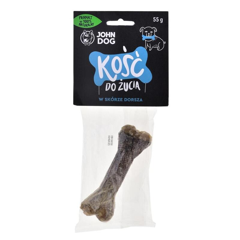 John Dog Chewing Bone With Cod - Masticable Para Perros - 12 Cm