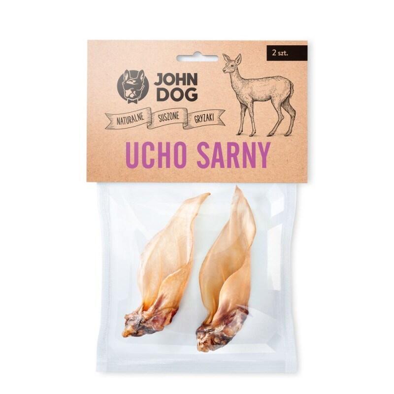 John Dog Roe Deer Ear - Premio Para Perros - 2