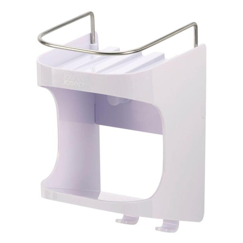 Joseph Joseph Capsule 2-Tier White Shower Shelf