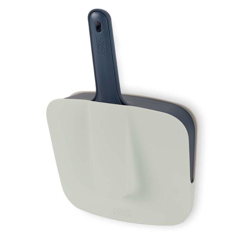 Joseph Joseph Cleanstore Blue Wall-Mounted Dustpan & Brush