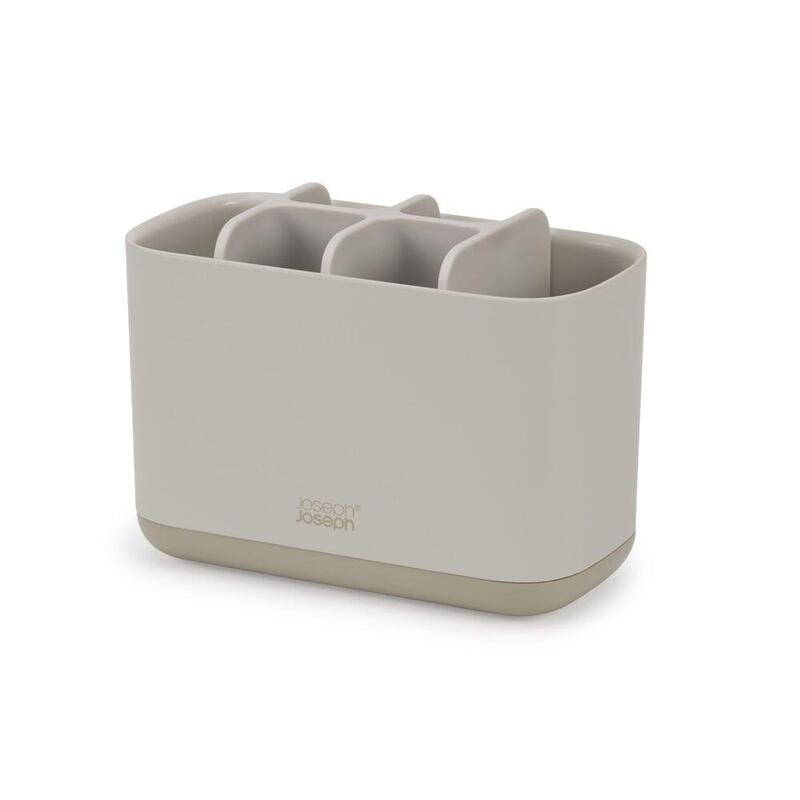 Joseph Joseph Easystore Large Matt Ecru Toothbrush Holder