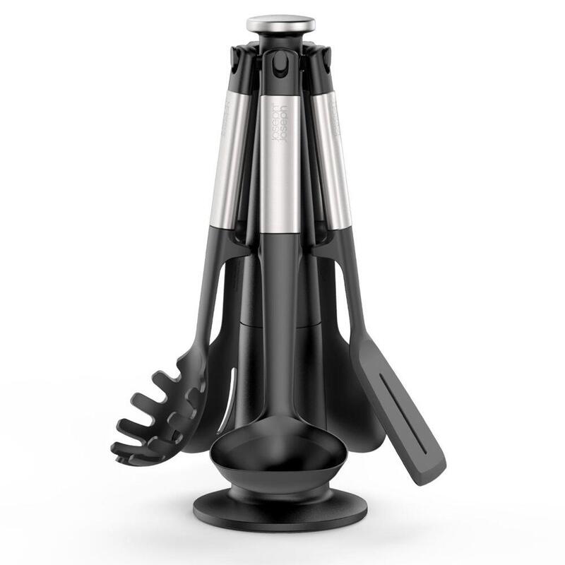 Joseph Joseph Elevate 5-Teiliges Silikon-Untensilien-Set Ständer
