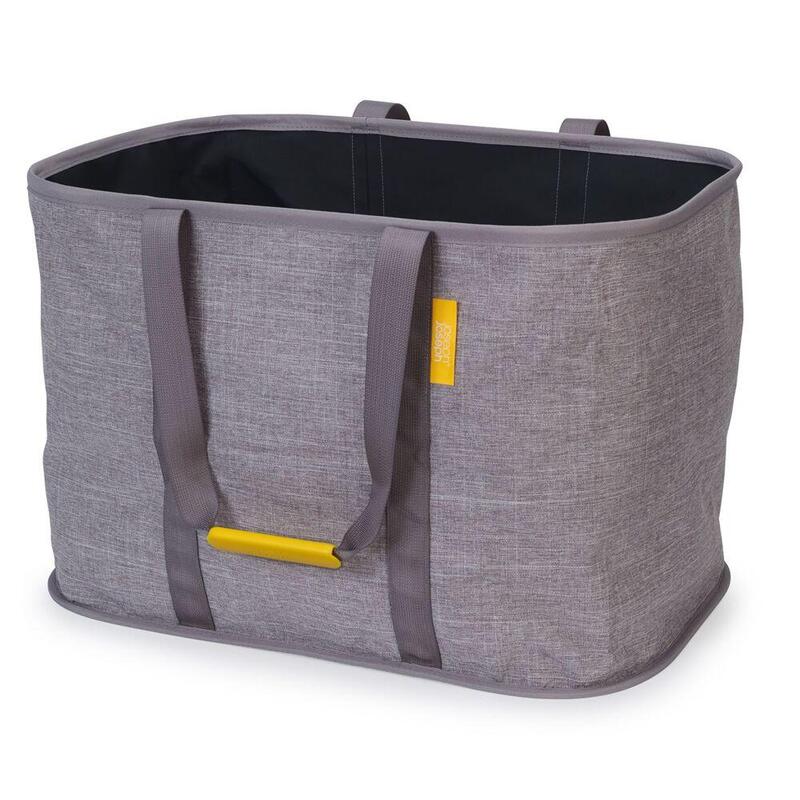 Joseph Joseph Hold-All Max Grau Faltbarer 55l Wäschekorb