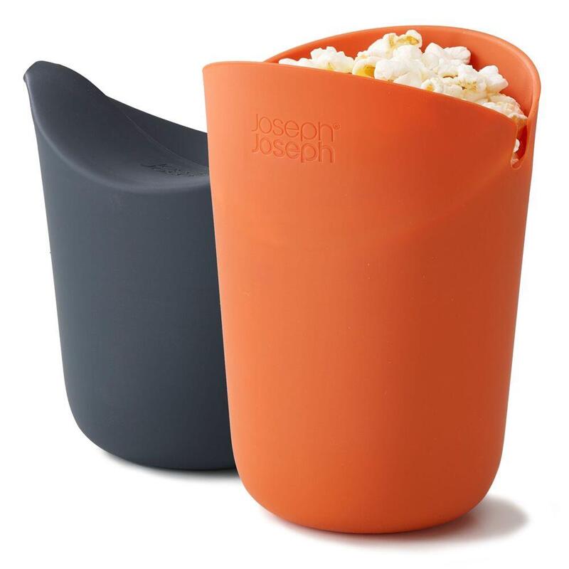 Joseph Joseph M-Cuisine 2-Piece Orange Popcorn Maker Set