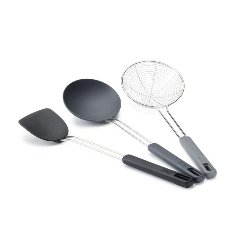 Joseph Joseph Nest Fusion 3-Pcs. Black Wok Utensil Set