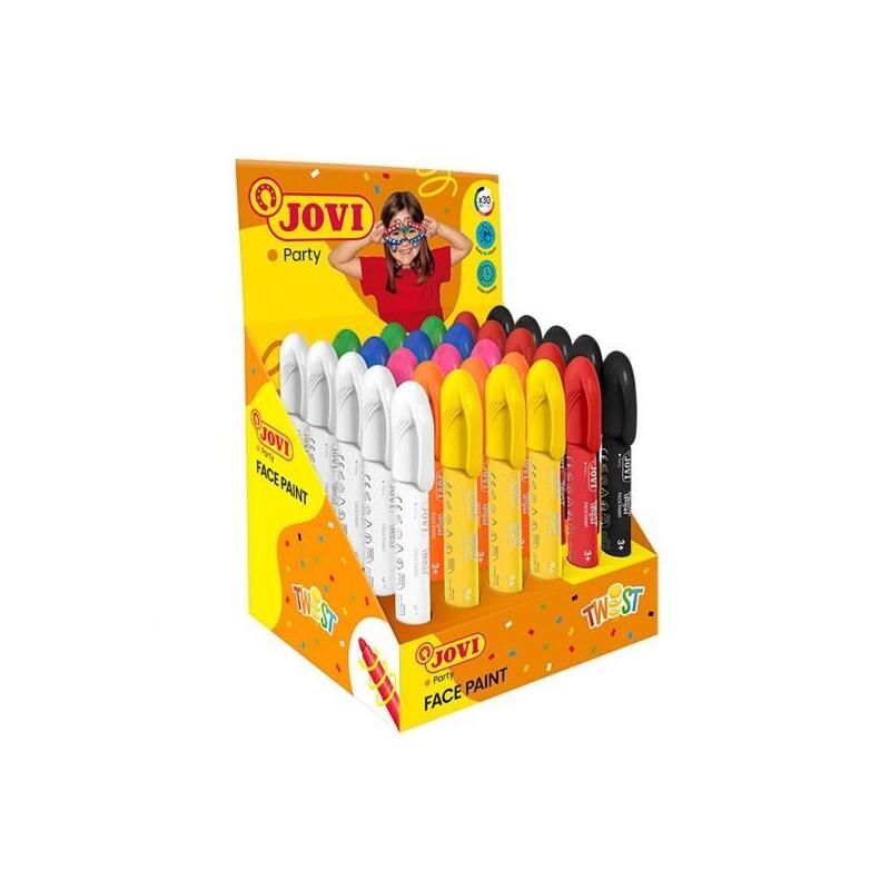 Jovi Maquillaje En Stick Twist Face Paint Expositor 30 C/Surtidos