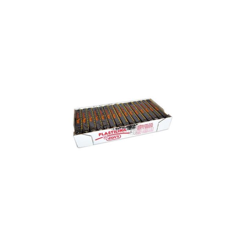 Jovi Plastilina School Caja 15 Pastillas 150gr Negro