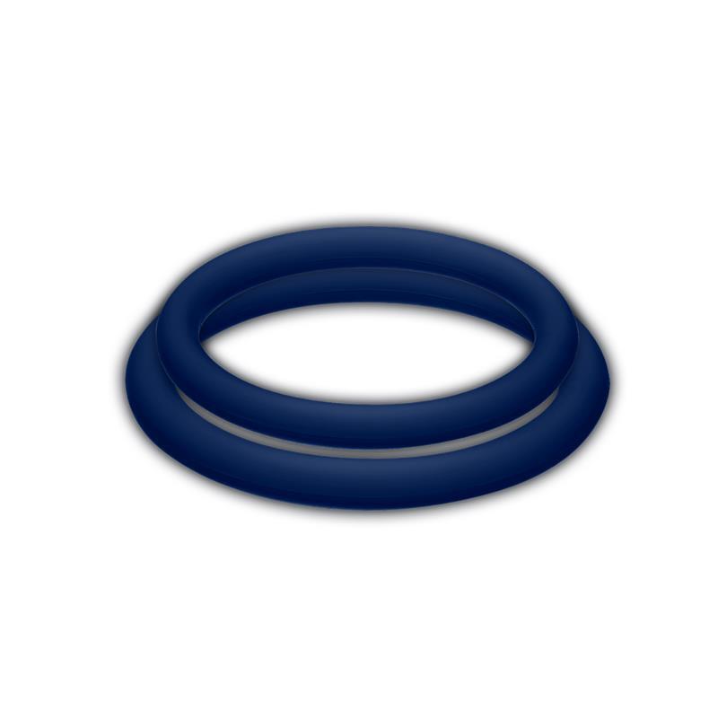 Joydivision Potenzduo - Anillos Para Pene Azul - M