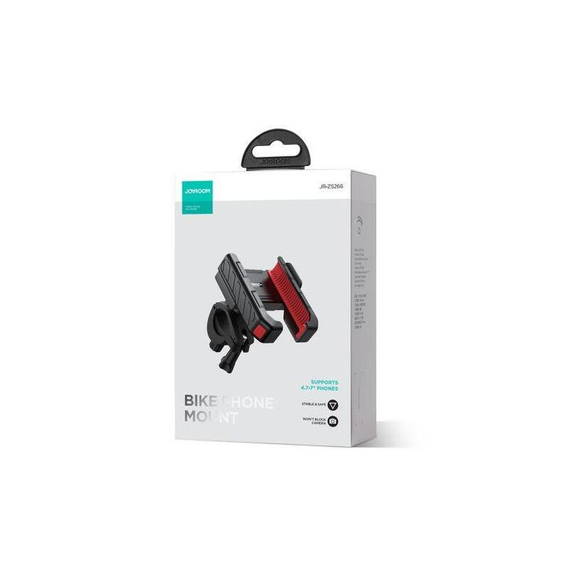 Joyroom Motorcycle Mount Phone Holder, 4.7 - 7 Inch, Black (Jr-Zs266)