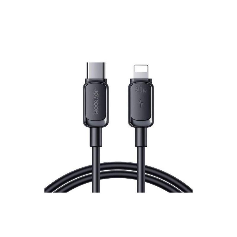 Joyroom Type-C - Lightning Cable Multi-Color Series A14, 480mb/S, 20w, 1.2m, Black (S-Cl020a111b)