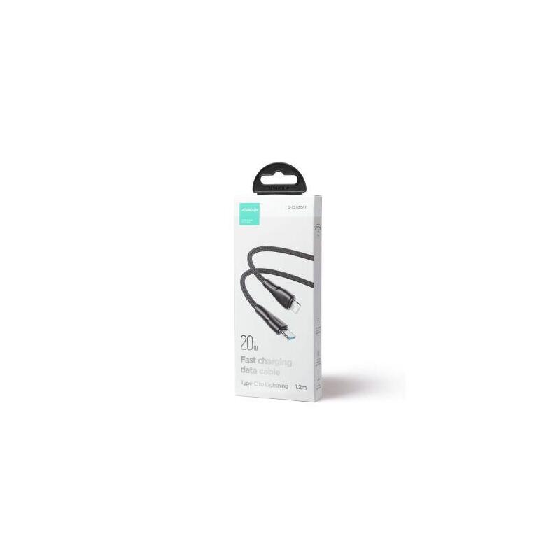 Joyroom Type-C - Lightning Surpass Series Fast Charging And Data Cable Pd 20w, 1.2m, Black (S-Cl020a11)