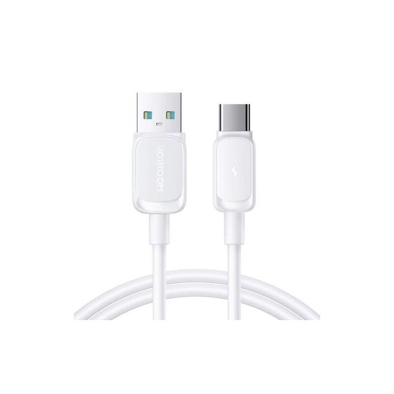 Joyroom Usb - Type-C Cable Multi-Color Series A14, 480mb/S, 3a, 1.2m, White (S-Ac027a141w)
