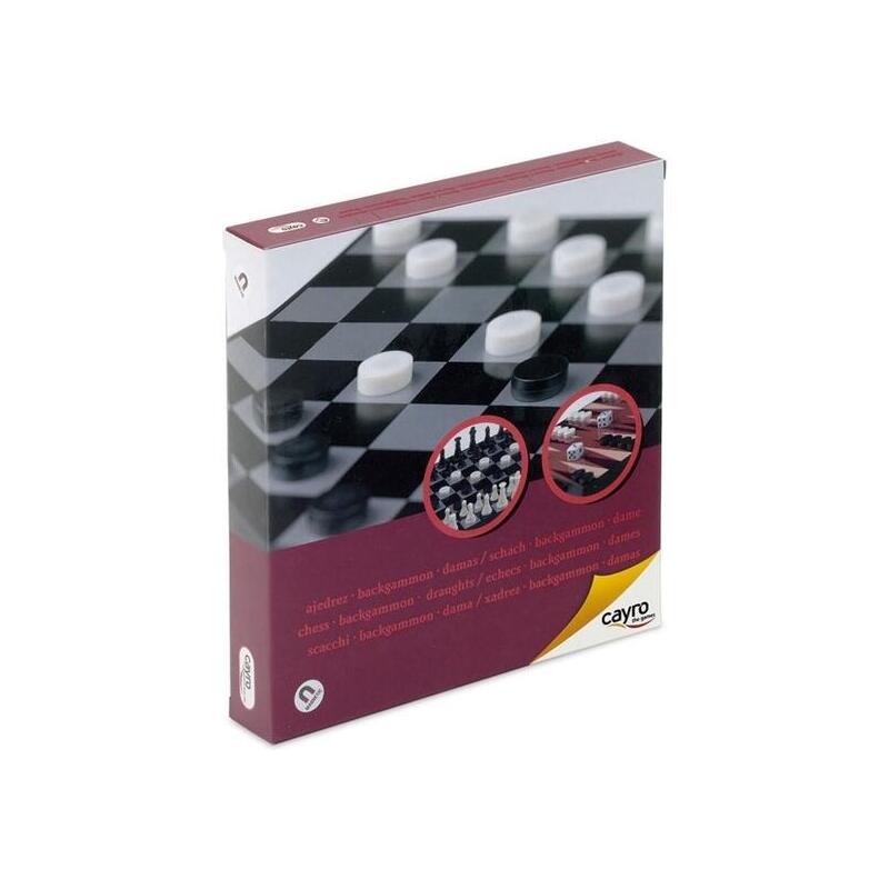 Juego Ajedrez+Damas+Backgammon Magnético