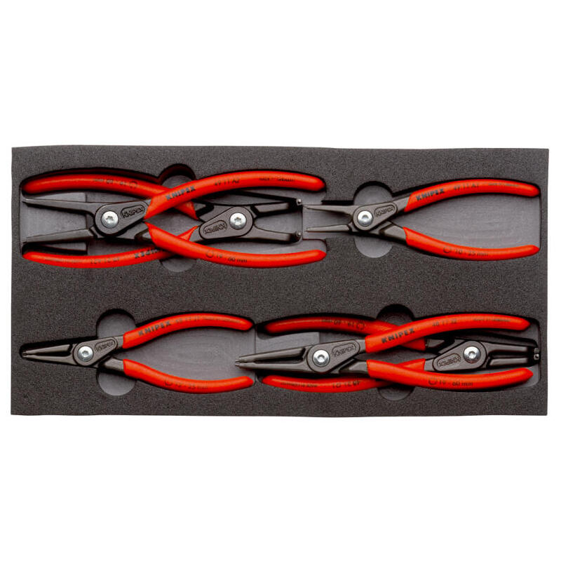 Juego De Alicates Knipex "Srz" 002001v02 Inserto De Espuma Cortado Con Precisión 002001v02