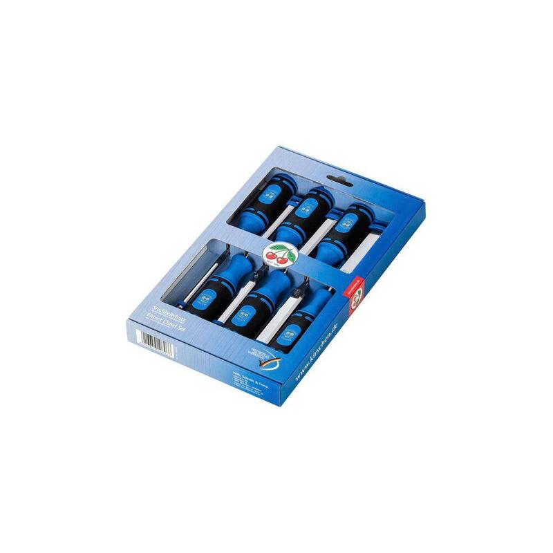 Juego De Cinceles Kirschen Firmer 6 Piezas 1118 Sb En Caja Expositora 1118000