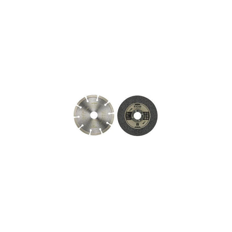 Juego De Discos De Corte Ryobi Rak6agd1, Para Amoladora Angular De 125 Mm (6 Partes)