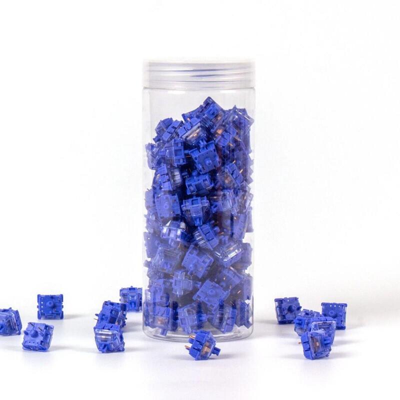 Juego De Interruptores Keychron Gateron Cj Azul Oscuro
