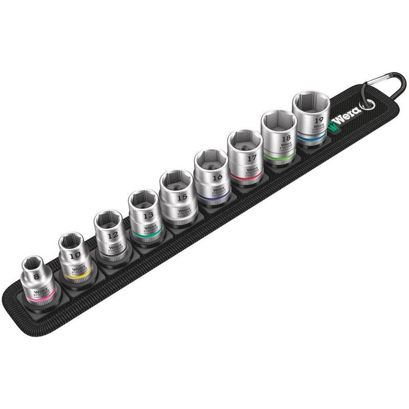 Juego De Llaves De Vaso Wera Belt B 4 Zyklop Con Accionamiento De 3/8
