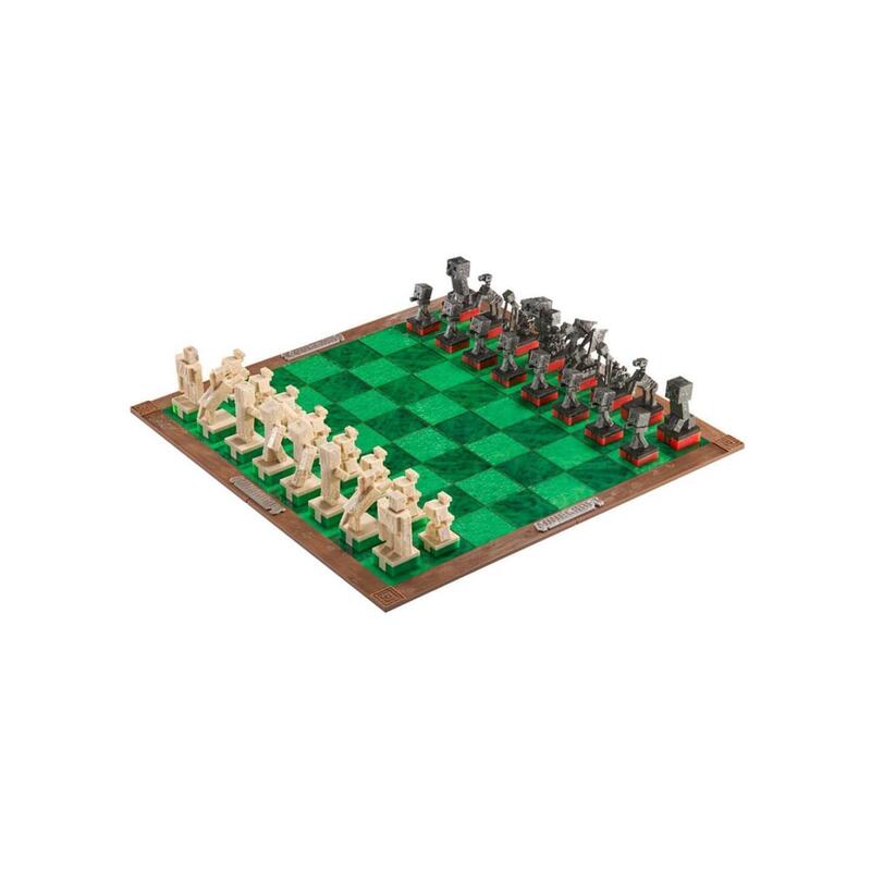 Juego De Mesa Ajedrez The Noble Collection Minecraft Héroes Vs. Criaturas