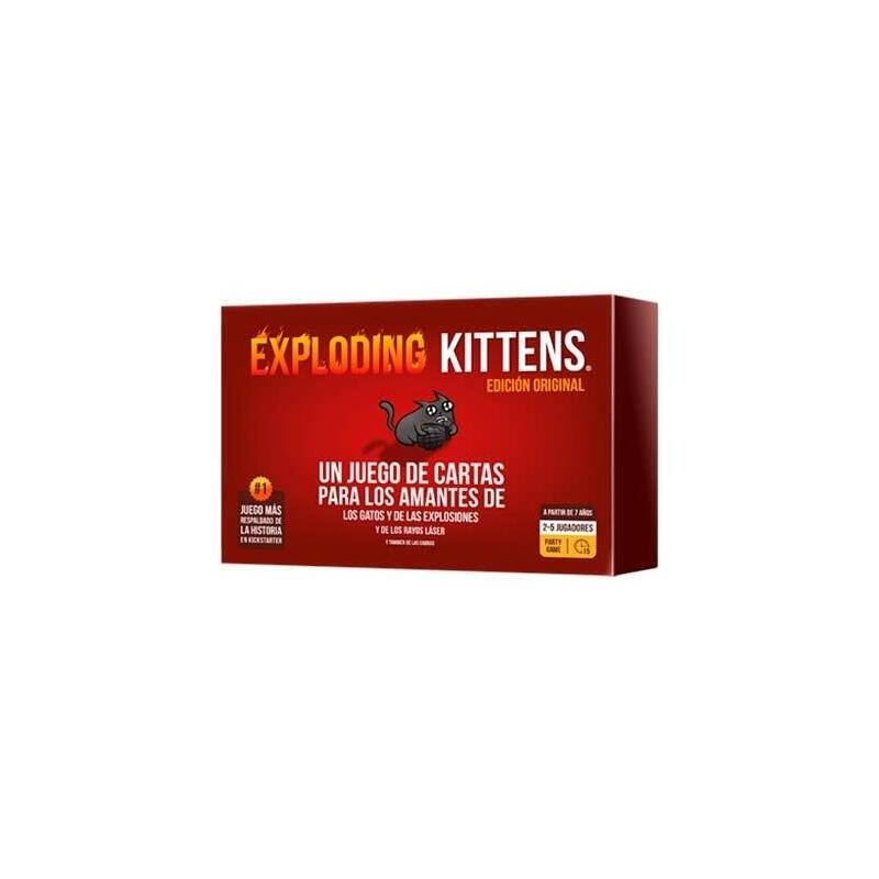 Juego De Mesa Asmodee Exploding Kittens