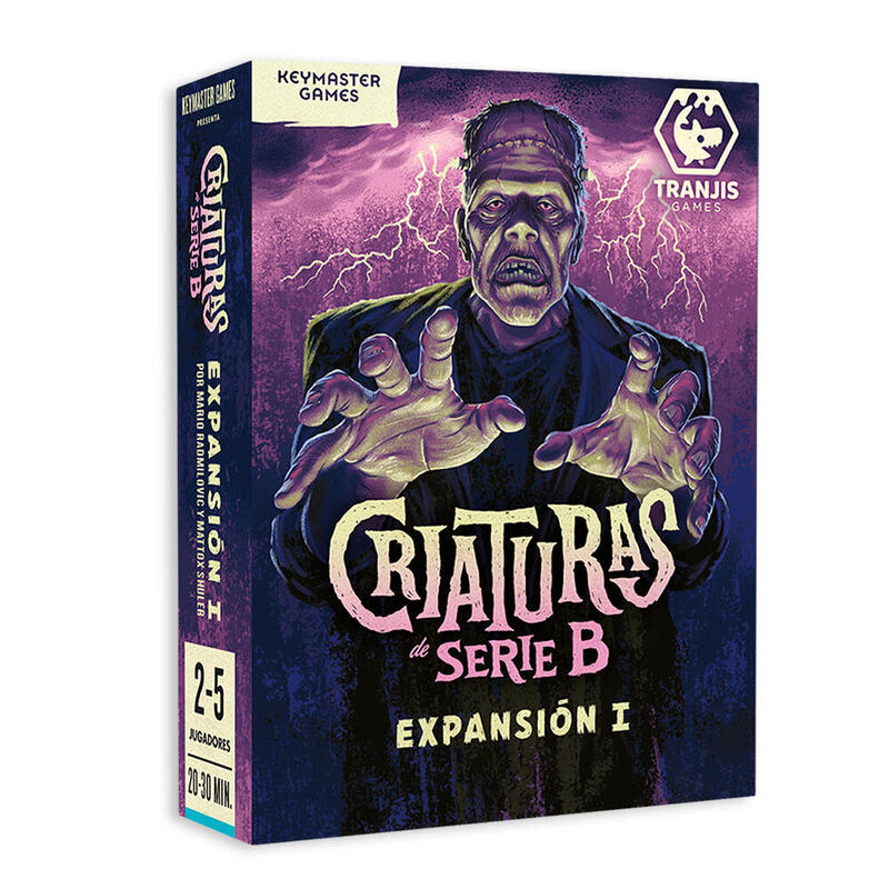 Juego De Mesa Criaturas De Serie B Expansión