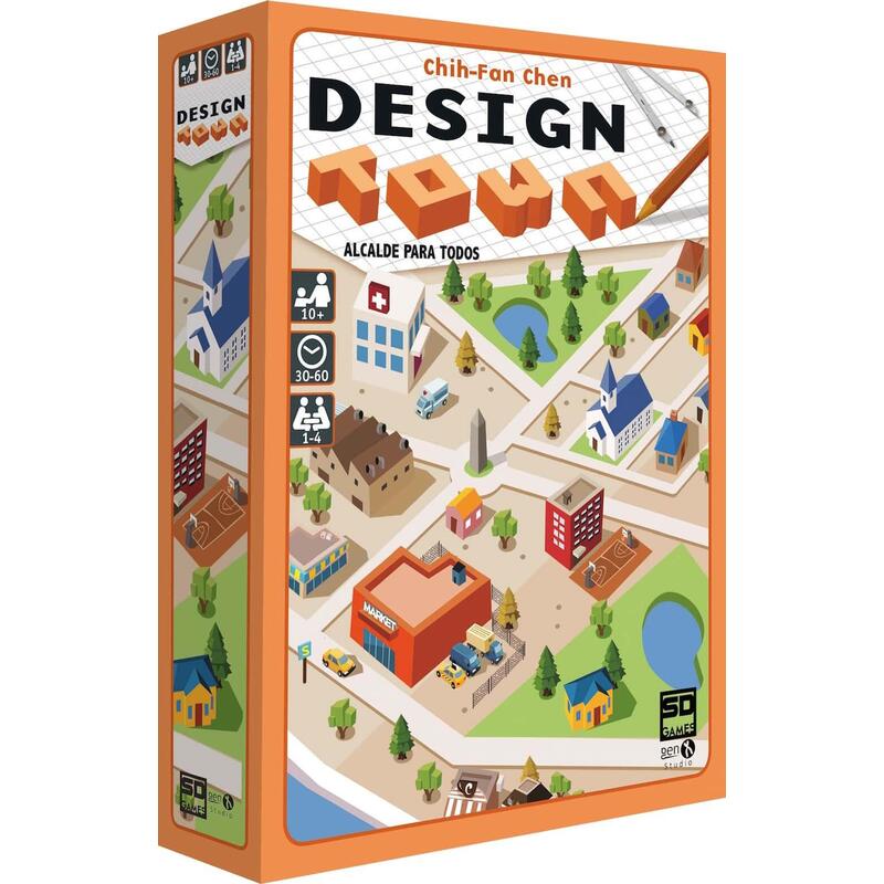Juego De Mesa Design Town Pegi 10