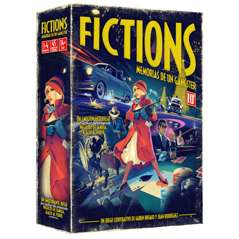 Juego De Mesa Fictions: Memorias De Un Gangster